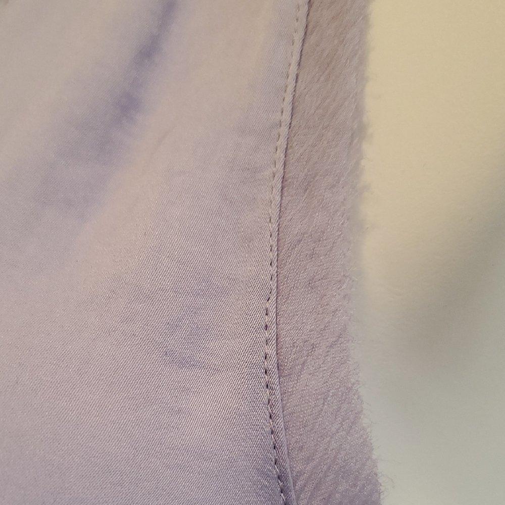 Simply Vera Vera Wang Lavender Sleeveless V-Neck Ruffle-Trim Camisole - Picture 8 of 11